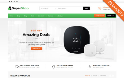 Super Shop - Multi Purpose WooCommerce Theme