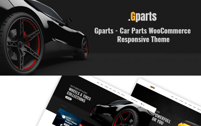 Gparts - Tema WooCommerce sensible a las piezas de automóvil