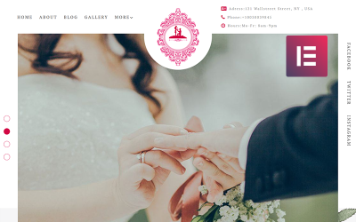 ForeverLove - Wedding Landing WordPress Elementor-thema