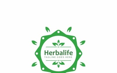 Herbalife Health Eco Logo Template