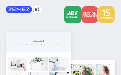 Imagus - Šablona Elementor Šablony sekce Jet-Images-Grid