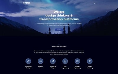ITforse - Шаблон Joomla Elegant Software Company