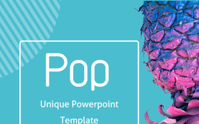 "Pop" - PowerPoint шаблон №71749
