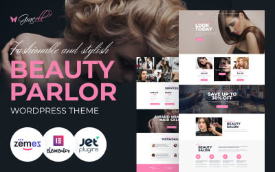 Hair Salon Website Templates - 174 Best Hairdresser & Stylist Web Themes