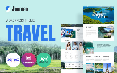 Journeo - Tema WordPress Elementor para agências de viagens