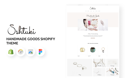 Shtuki - motyw Shopify towarów ręcznie robionych