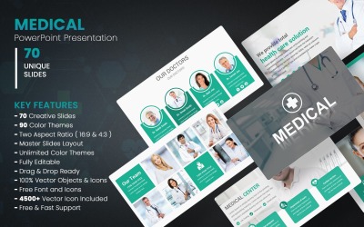 Szablon PowerPoint Medical and Healthcare