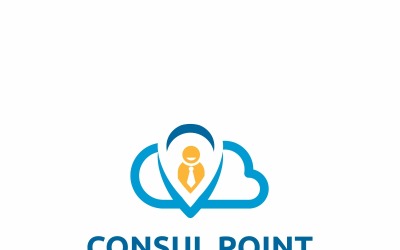 Consulting Point Logo Logo Template