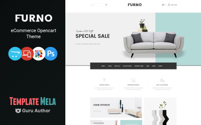 Furno - Furniture Store OpenCart Template
