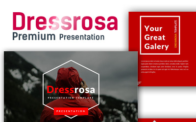 Modèle PowerPoint de Dressrosa Premium