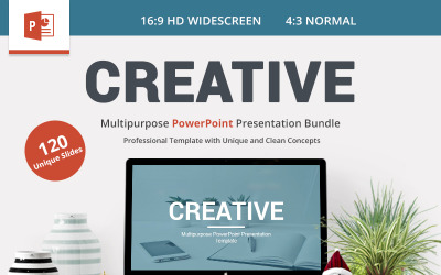 Plantilla de PowerPoint creativa