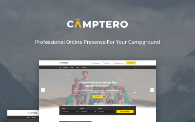Responsive Camptero - Camping Wordpress #71987