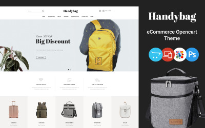 Sac à main - Modèle OpenCart de magasin de bourse