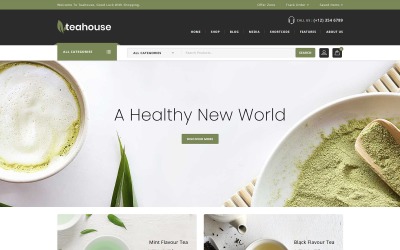 Teahouse - Multi Purpose Store WooCommerce Theme