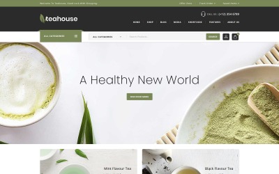 Teahouse - WooCommerce téma Spice Shop