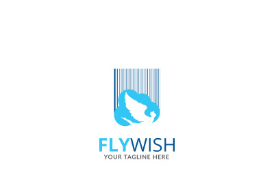 Fly Wish Logo sjabloon