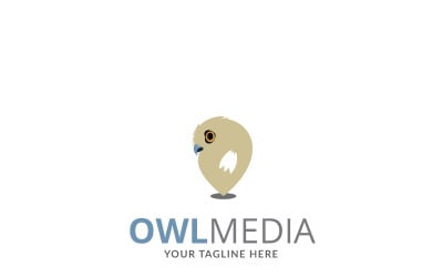Owl Brand Logo Template