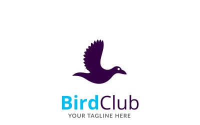 Plantilla de logotipo de Bird Club