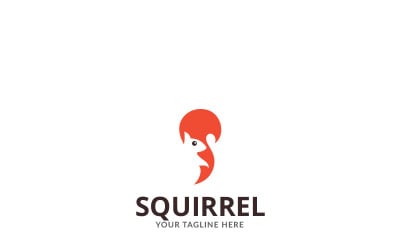 Salva il modello di logo dello scoiattolo