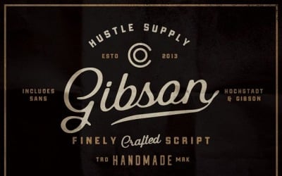 Fuente Gibson Script + Extras