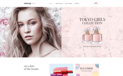 MakeupGuru - Thème de magasin de cosmétiques Elementor WooCommerce