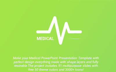 Modelo de PowerPoint de apresentação médica