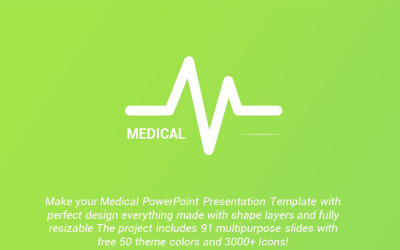 PowerPoint-Vorlage für medizinische Präsentationen