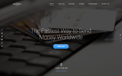 Bank Progress - Plantilla de página de destino HTML de Solid Bank
