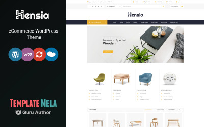 Hensia - Thème WooCommerce pour meubles