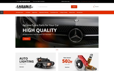 CarUnit - Reservdelar för reservdelar för OpenCart