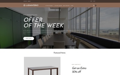 Ludainterio OpenCart模板