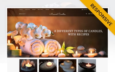Macand Candles Store OpenCart Responsive Template