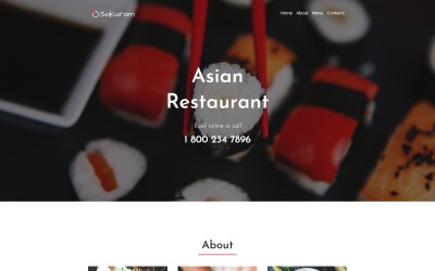 Sakuram - Landing Elementor WordPress Themes №73459
