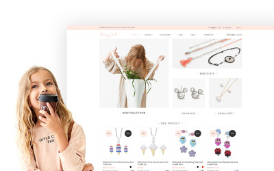 Shiny Kid - Children's Jewelry Shopify Theme