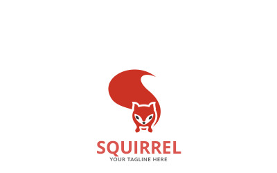 Squirrel Brand Logo Template