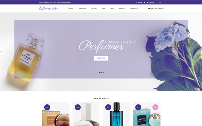Tema de Shopify de Jimmy Moo