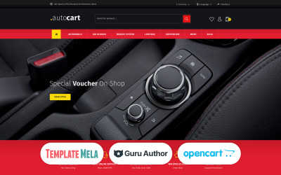 AutoCart - Spare Parts OpenCart Template