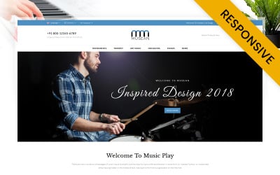 Musean - Musical Store OpenCart Responsive Template