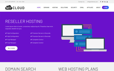 My Cloud Template Web №73539