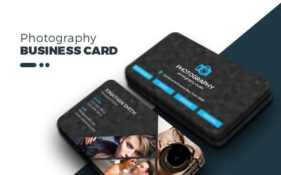 New Photography Business Card - Corporate Identity Template