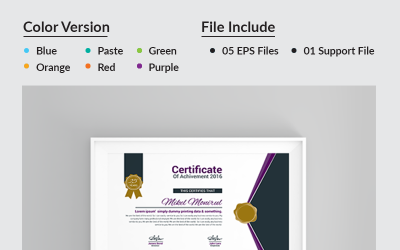 NGO Certificate Template