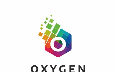 Oxygen O Letter Logo Template