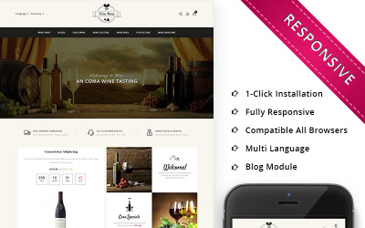 WineMenu - The Wine Shop Responsive OpenCart Template