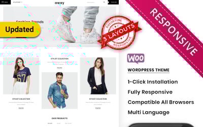 Away Multipurpose Template - Responsive WooCommerce Theme