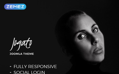 Jogato - Photographer Portfolio Joomla Template