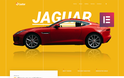 Responsive Luxor - Car Tuning Elementor Wordpress #73611