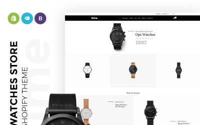 time - Tema de Shopify de la tienda de relojes lacónicos