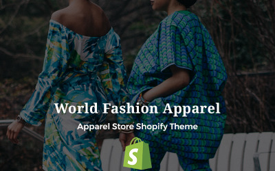 Tema di Shopify per l&amp;#39;abbigliamento del mondo della moda