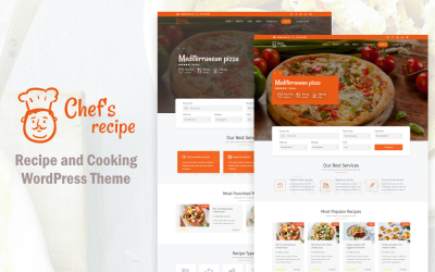 Chef&#039;s Recipe - Food &amp; Recipe WordPress Theme