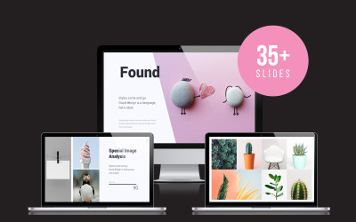 Minimális kreatív - Keynote sablon